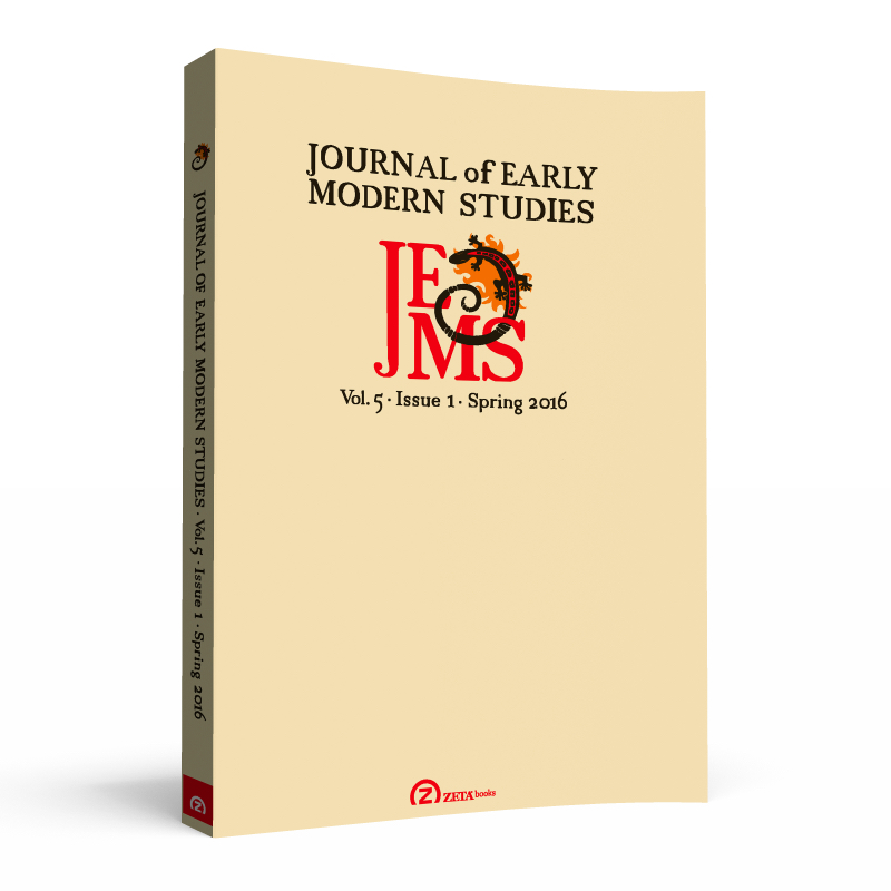 Modern　Early　Studies,　2016)　(Spring　Books　Zeta　Volume　of　Issue　Online　Journal　5,