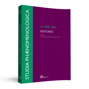 Studia Phaenomenologica, Volume 22/ 2022: Gestures